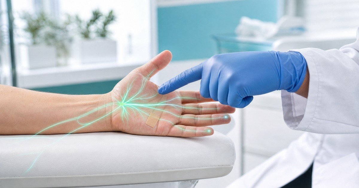 corte na mão com formigamento - avaliação da sensibilidade para Dr. Guilherme H. Reis